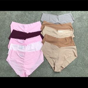 Bundle of 10 Victoria’s Secret No Show Hiphuggers